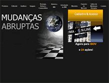 Tablet Screenshot of mudancasabruptas.com.br